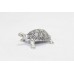 Tortoise Figurine Hindu Statue 70% Pure Silver Handmade Figure Pooja Yantra B362